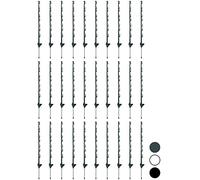 30 x Green Woodside 4ft Tall Electric Fencing Fence Posts Stakes Poles 4 Foot Horse Paddock