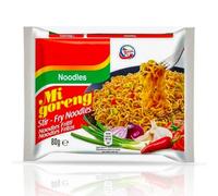 30 x Mi Goreng Stir Fry Instant Noodles 80g - Original Flavour - Quick Cook Noodles Ready in 3 Minutes - Traditional Oriental Style - Authentic Indonesian Noodles