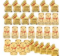 30 x Mixed Lindt Milk Chocolate Mini Reindeer,Teddy Bears Chocolates 10g