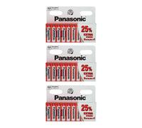 AA Panasonic Zinc 8pk + 25% R6rz/10hh