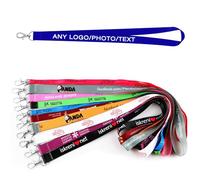 30 x Personalised Lanyard Custom Lanyard Personalised Lanyards For Neck Lanyard For Teacher Student Staff Volunteer Customised Lanyards Bulk Business Customisable For Holding Name Badge Id Card Keys