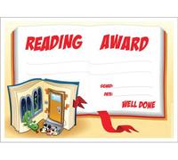 30 x Reading Award School Certificates