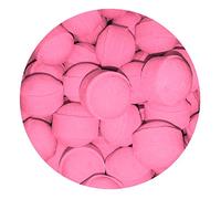 30 x Scented Bath Marbles Fizzers Mini Bombs in Gift Bag (Rhubarb Custard)