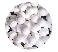 30 x Scented Bath Marbles Fizzers Mini Bombs in Gift Bag (Snowmusk)