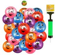 Smelly Fruits Smiley Face Ball 20cm and Sports Pump Set (Random Colours)
