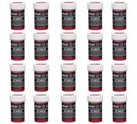30 x Sugarflair SCARLET RED Pastel Edible Food Cake Icing Colouring Paste 25g