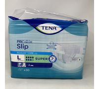 30 x TENA Slip Pro Super Large | Adult Unisex Incontinence Slips | 1 Pack of 30