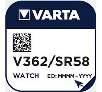 30 x VARTA Watch V 362 watch cell button cell SR 721 SW V362 watch battery 1 BL