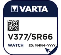 30 x VARTA Watch V 377 watch cell button cell SR 626 SW V377 watch battery 1 BL