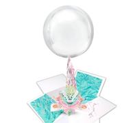 30 Years Happy 30th Anniversary Pop Up Card & Floating Balloon In A Box Surprise Send Direct with a Handwritten Card By LK