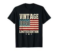 30 Years Old Vintage 1996 American Flag 30th Birthday Gifts T-Shirt