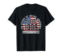30 Years Old Vintage 1996 Funny 30th Birthday American Flag T-Shirt