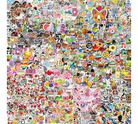300-1000 pcs/Set Random Blind Bag No Theme No Repeated Cute Stickers Pack for Kids Teens Adults,Waterproof Stickers for Water Bottle, Laptop, Scarpbook, Skateboards, Gift/Deco (300)