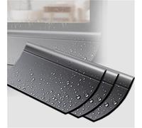 300 Cm Rain Drip Guard Above Door White Black, 1 2 3 4 5 Pcs Waterproof & Draft Proof Seal Strip for Doors, No Drill Window Rain Deflector Easy Installation(B-3 PCS,Width 25MM)