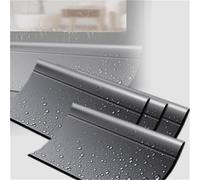 300 Cm Rain Drip Guard Above Door White Black, 1 2 3 4 5 Pcs Waterproof & Draft Proof Seal Strip for Doors, No Drill Window Rain Deflector Easy Installation(B-4 PCS,Width 25MM)