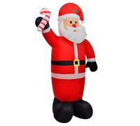vidaXL Christmas Inflatable Santa Claus with LEDs 300 cm, Multi
