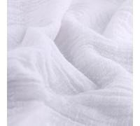 300 cm x 130 cm Fabrics Fabric Made of Cotton and Linen, Thin Linen Fabric, Fabric Sold by the Metre, Fabric for Sewing, Decorative Fabric for DIY Crafts, Clothing Decoration, Table Decoration, White