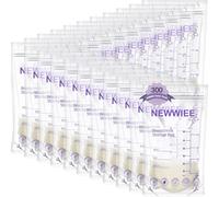 300 Count Breastmilk Storage Bags Breast Milk Storing Bags Milk Storage Bags for Breastfeeding with Pour Spout Double Seal Self Standing Breastmilk Storing Bags