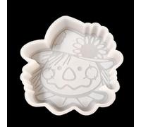 【300+ Design Optional】 Fuehbur Scarecrow Shape Freshie-Mold, Harvest Doll Silicone Mould for Car-Freshies Baking Aroma Beads - DIY Handmade Resin Mold