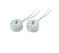 300 electronic starter DC 1.5V-6V 5V 6500RPM 24mm Round Spindle electronic starter Silent DIY CD DVD Player Loder Toy Fan Solar Power Engine CZAOINCU(Model B)