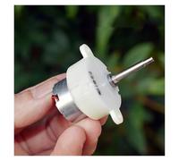 300 Gear electronic starter Long Shaft Reducer DC6V-12V 18RPM Slow Speed Mute Reduction Gearbox for Stage Lighting Rotary Engine MQXFCZUX