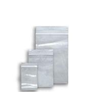 300 Grip Seal Bags in 3 Mixed Sizes - 100 Each Of 1.5" x 2.5" - 2.25" x 3" - 3.5" x 4.5" | Reusable Strong Zip Lock | Small Clear Resealable Plastic Bags | Polythene Packaging Storage, | By Sabco