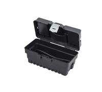 (300) Large Plastic Chest Storage Tools Black Toolbox