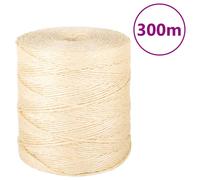 (300 m) vidaXL Rope Jute String Hemp Rope Twine String for Cat Scratching 100% Sisal