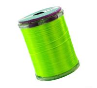 300 meters 75D plastic fishing sub-line thread designed for smooth winding and knotless integration between leader and main fishing line (Green)