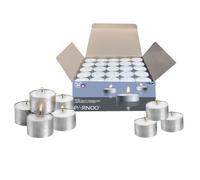 300 Pack Tealight Candles in Metal Cups - Clean White Unscented Tealight Candles with 8 Hour Long Burning Time - Votive Candles Bulk for Romantic Dinner, Weddings, Spa & Hotels by PARNOO