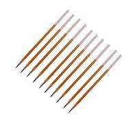 300 pcs 0.7mm Glitter Gold Pen Refills Smooth Large Capacity Scripture Copying Pen Refills Meditation Golden FlashNO.257