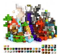 300 PCS 0.8in Magnetic Blocks - Magnet Toys for Kids, Magnetic Building Blocks Cubes, Stacking Magnets, School STEM Toys Birthday Gifts for Boys and Girls Age 3+ Years Old (Theme: Portal)