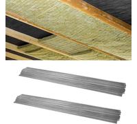 300 Pcs 16 Inch Insulation Support 16 “ Wire Insulation Support Wire, 1095 Carbon Steel Metal Insulated for Attic, Ceiling Insulation