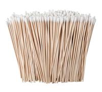 300 Pcs 6 Inch Long Cotton Swab Cotton Buds Biodegradable,Extra Long Handle Ear Sticks,Swabs Earbuds for Cleaning,Beauty,Polishing Jewelry,Arts and Crafts
