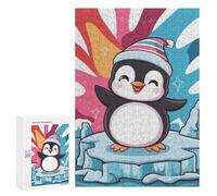 300 PCS Adult Puzzles Penguin Animal Penguins Puzzles for Adults Brain Teaser Game But Fun And Humorous Gifts for Friends And Family 300 PCS