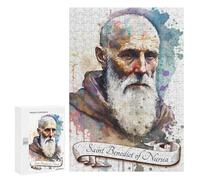 300 PCS Adult Puzzles Saint Benedict Benedictine Puzzles for Adults Brain Teaser Game But Fun And Humorous Gifts for Friends And Family 300 PCS