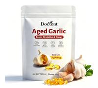 300 PCS Aged Garlic Extract 7500mg, Heart Health & Immunity Support