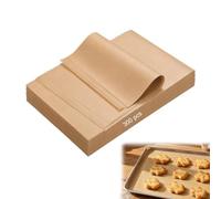 300 Pcs Baking Paper, 20x30cm, Non Stick Parchment Paper Sheets | Baking Paper Sheets, Greaseproof Paper, for Baking Roasting Grilling Air Fryer Oven, Steaming Food Wrap, Kitchen Essentials