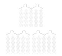 300 Pcs Christmas Bauble V Hook Metal Wire Ornament Hangers Silver | Simple Assembly for Homemade Ornaments and Decorative Spheres, Secure Display Accessory, Resists Bending during Holiday