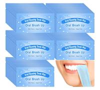 300 Pcs Disposable Finger Brush Teeth Wipes Bulk Finger Toothbrush Textured Surface Deep Teeth Cleaning Finger Wipes Oral Wipes for Adults Teeth Mouth and Gums Dental Cleaning, Individual Package