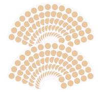 300 Pcs Ear Lobe Support Patches 10mm Earring Support Patches Earring Lifters Sticker Replacement Waterproof Lifting Patches Round Ear Lobe Support Backs for Supporting Heavy Earrings