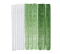 300 Pcs Florist Wire Stems - Green Stub Wire for Handmade DIY Flower Craft, Sugar Flowers, and Floral Arrangements