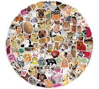 300 PCS Funny Meme Stickers,Meme Sticker Pack Vinyl for Kindle Skateboard Guitar Door Laptop Luggage Car Bike Water Bottle Birthday Party Supplies Teens Boys and Girls Decals