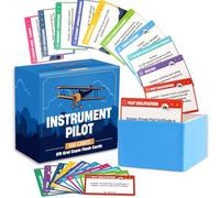 300 Pcs Instrument Pilot IFR Oral Exam Flashcards Covering All Topics Developed Instrument Pilot Oral Exam Guide Ideal for Student Pilots