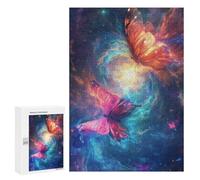 300 PCS Jigsaw Butterfly Dreams Wallpaper Jigsaw Puzzles for Adults Family Activities Help The Brain Exercise Deal As Gifts for The Whole Family 300 PCS