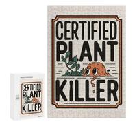 300 PCS Jigsaw Puzzle for Adults Certified Plant Killer Jigsaws for Adults Anti-Stress Toys A Work of Art Unique Gifts for Birthday And Christmas 300 PCS