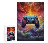 300 PCS Jigsaw Puzzle for Adults Cloudy Gaming Odyssey Puzzle for Adults Fun Games Staycation Kill Time Birthday And Unique Gifts 300 PCS