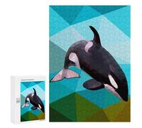 300 PCS Jigsaw Puzzle for Adults Killer Whale Adult Jigsaw Puzzle Brain Teaser Game Stress Reliever Unique Gifts for Birthday And Christmas 300 PCS