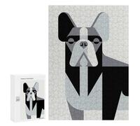 300 PCS Jigsaw Puzzle for Adults Pit Bull Adult Jigsaw Puzzle Brain Teaser Game Stress Reliever Unique Gifts for Birthday And Christmas 300 PCS