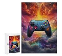 300 PCS Jigsaw Puzzle for Teenagerss Cloudy Gaming Paradise Jigsaws for Adults Fun Games Birthday Present Unique Birthday And Xmas Gifts 300 PCS